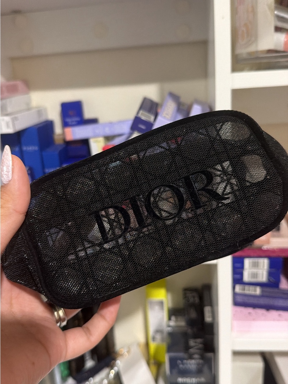 DIOR Black Cosmetic bag